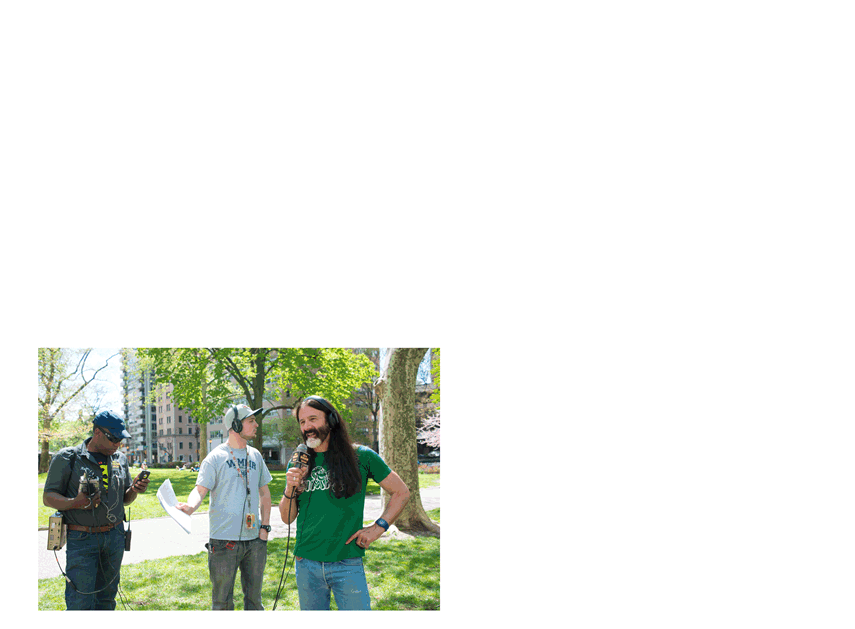 Pierre's Christmas Card with my image from Rittenhouse Square