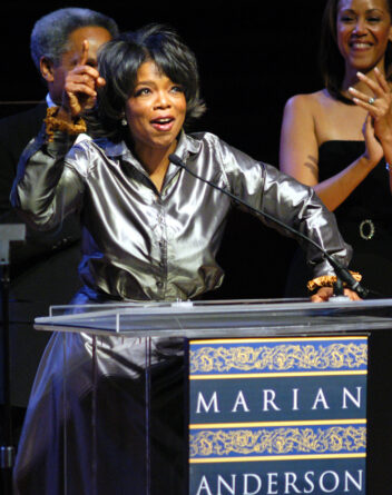 Oprah Winfrey Receives the Philadelphia Marion Anderson Award in Philadelphia