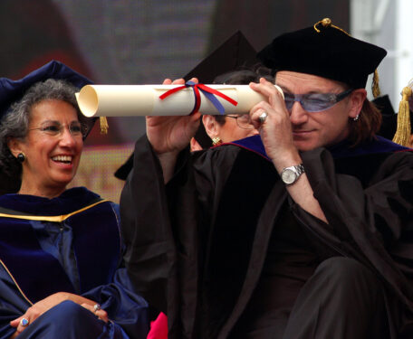 Bono Delivers Commencement Address at University Of Pennsylvania